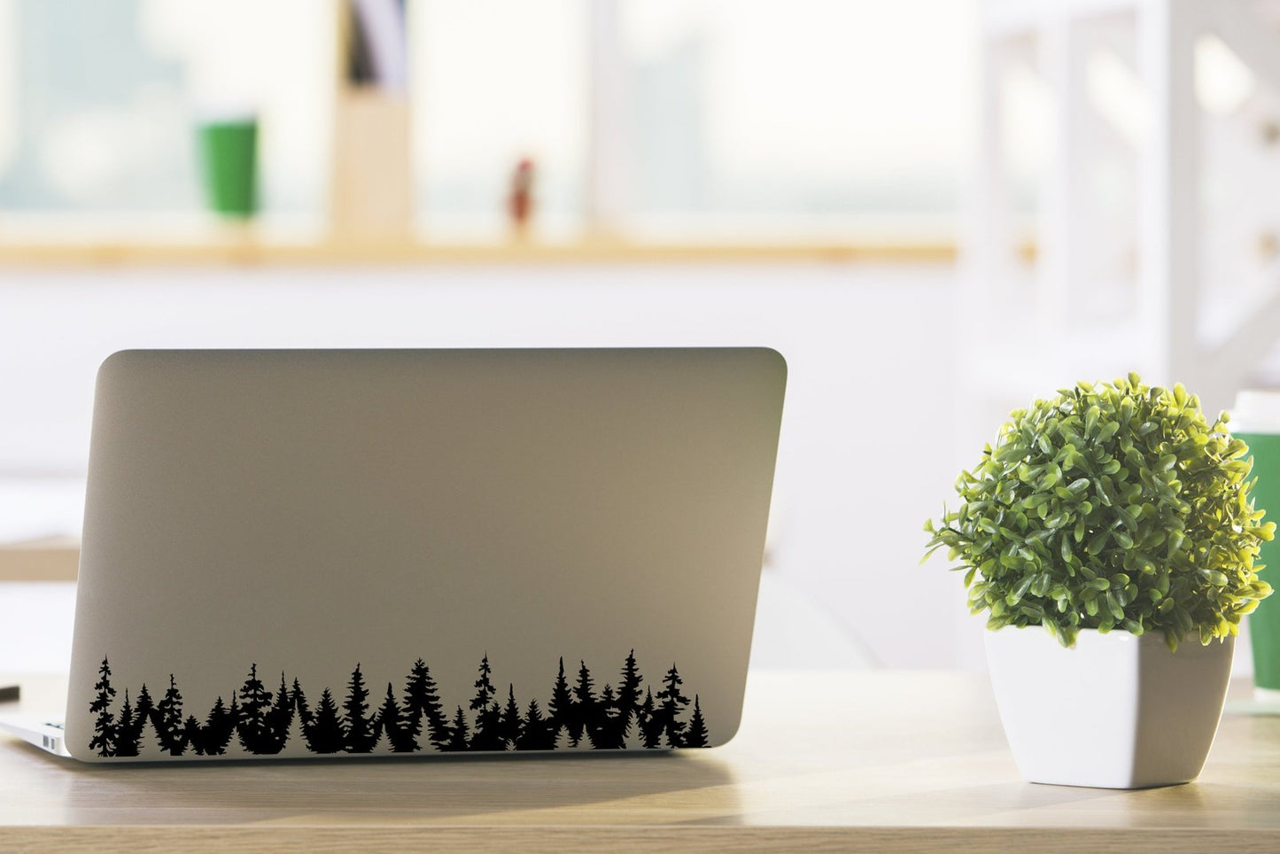 Forest Banner Vinyl Decal | 107