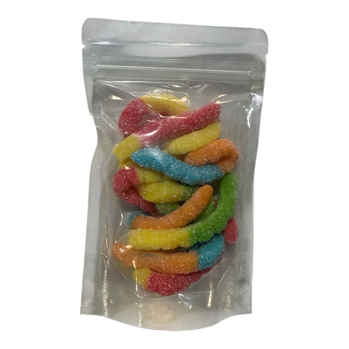 Sour Neon Worms Gummi