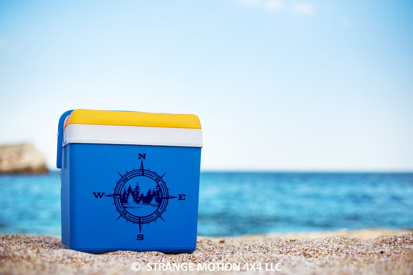 Lake Compass Vinyl Decal | 17