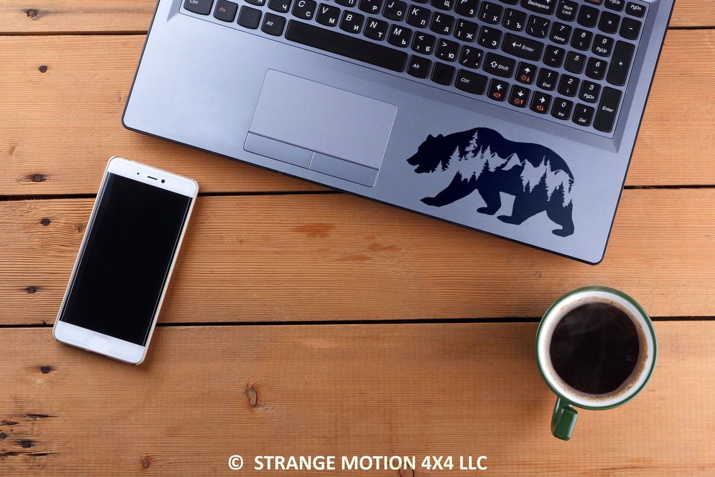 Mountain Bear Vinyl Decal | 31