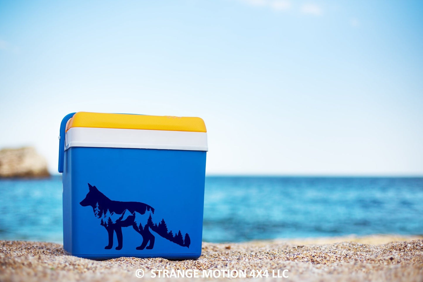 Mountain Fox Vinyl Decal | 69