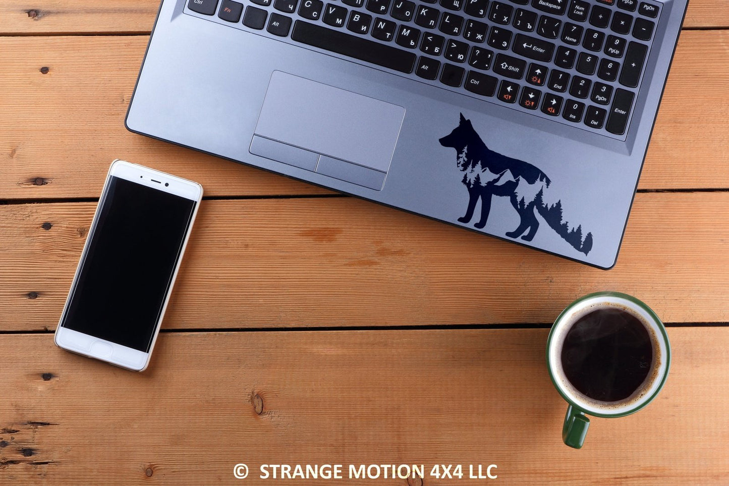 Mountain Fox Vinyl Decal | 69