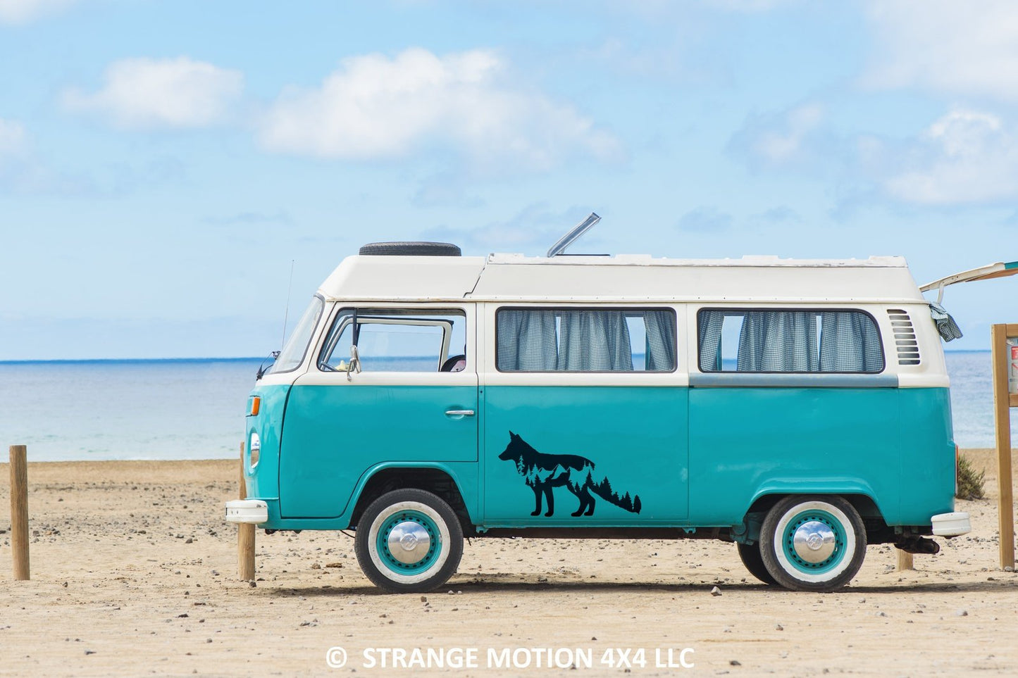 Mountain Fox Vinyl Decal | 69