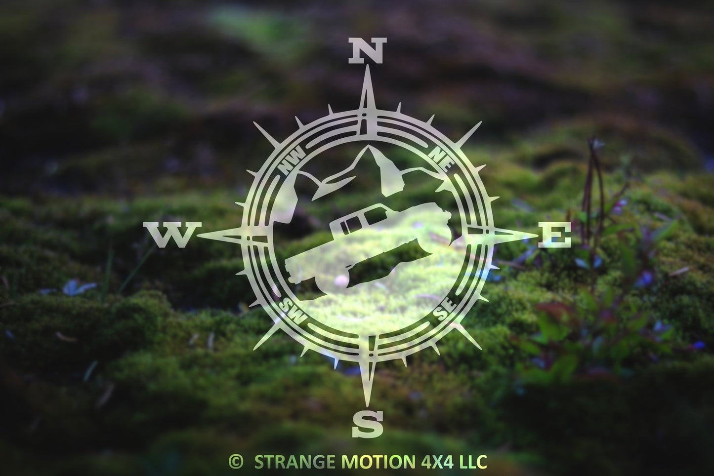 Compass Vinyl Decal for Gladiator | 30