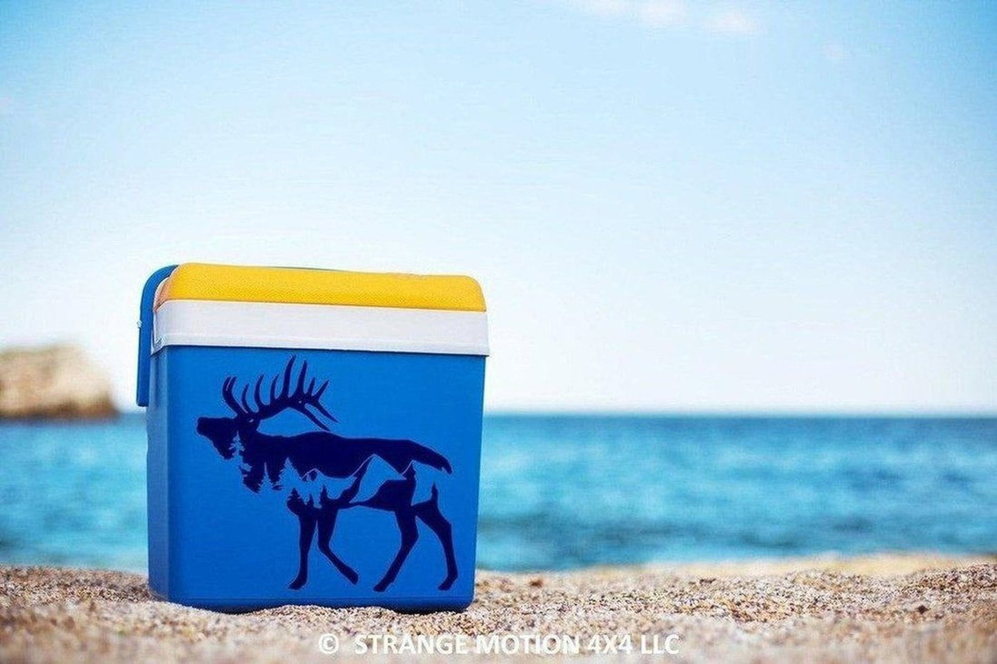 Mountain Elk Vinyl Decal | 115