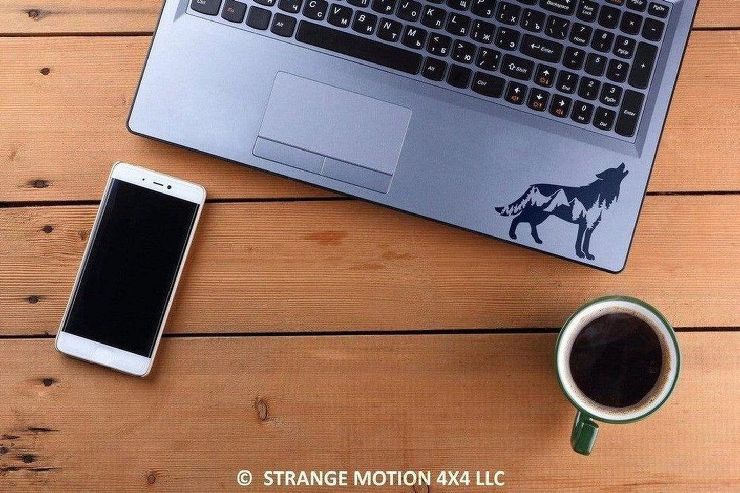 Mountain Wolf Vinyl Decal | 57