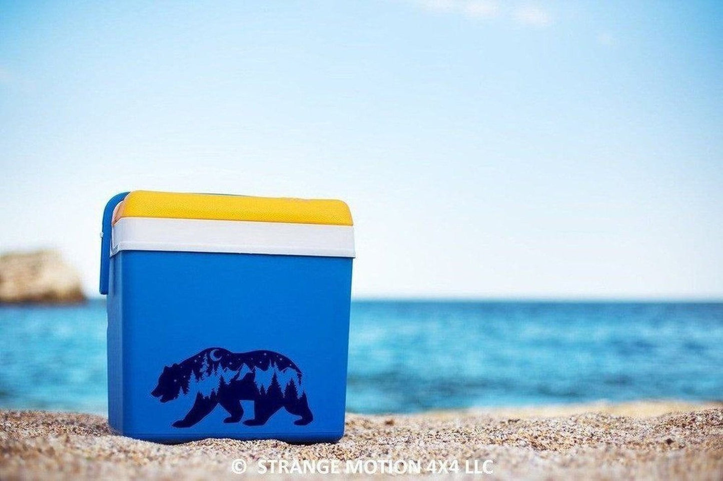 Night Mountain Bear Vinyl Decal | 32