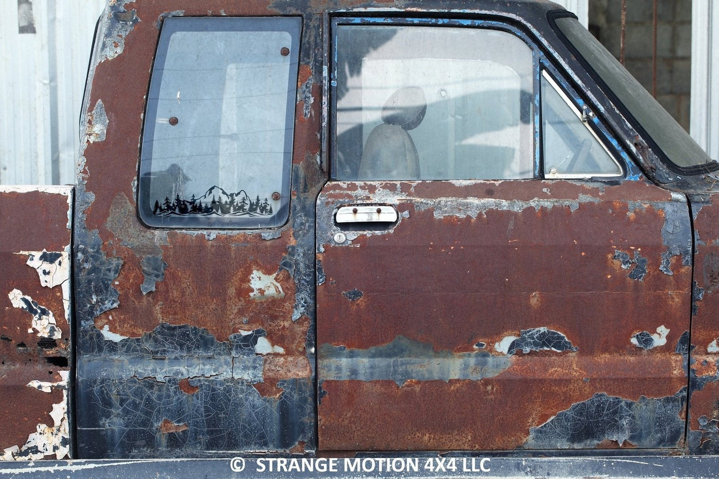 PNW Mountain Vinyl Decal | 4