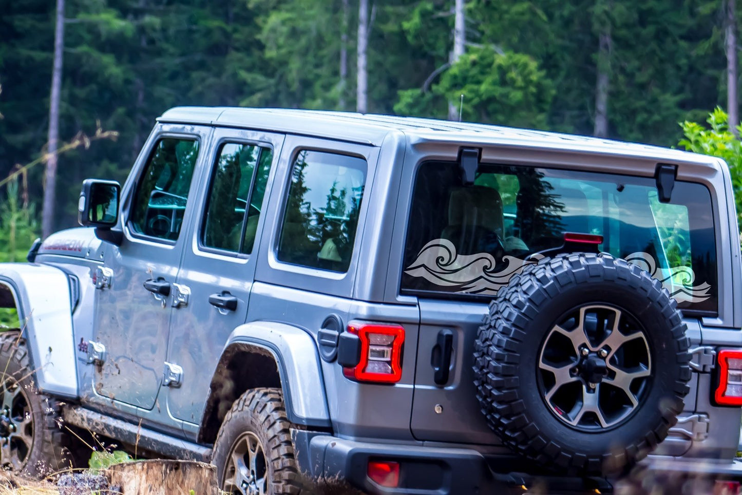 Wave Banner Vinyl Decal | 270