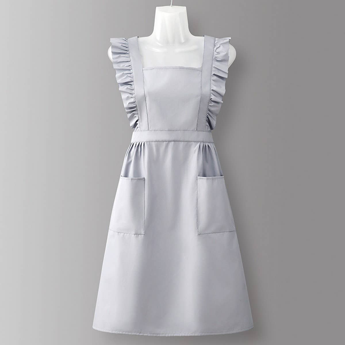 Solid Color Waterproof Work Apron