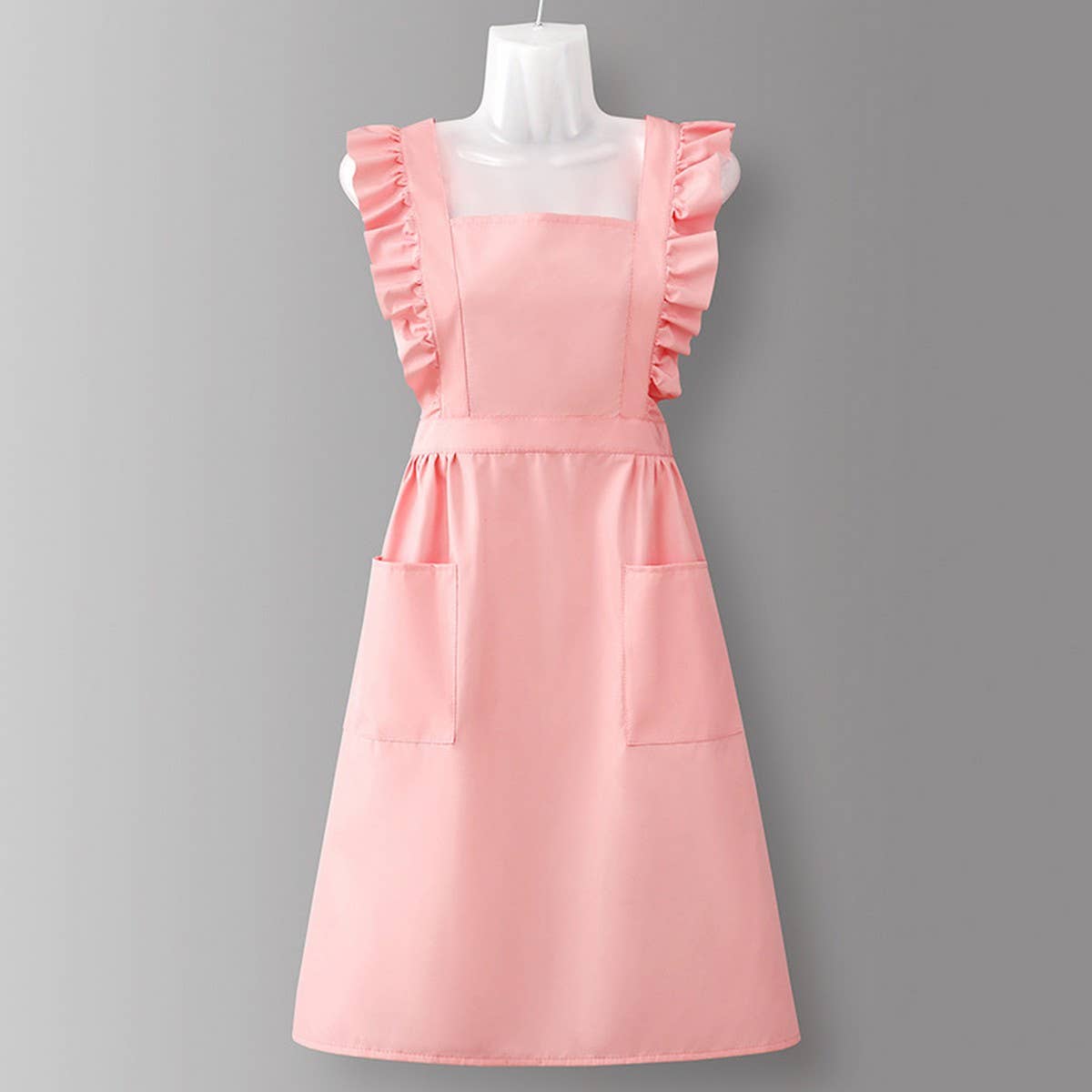 Solid Color Waterproof Work Apron