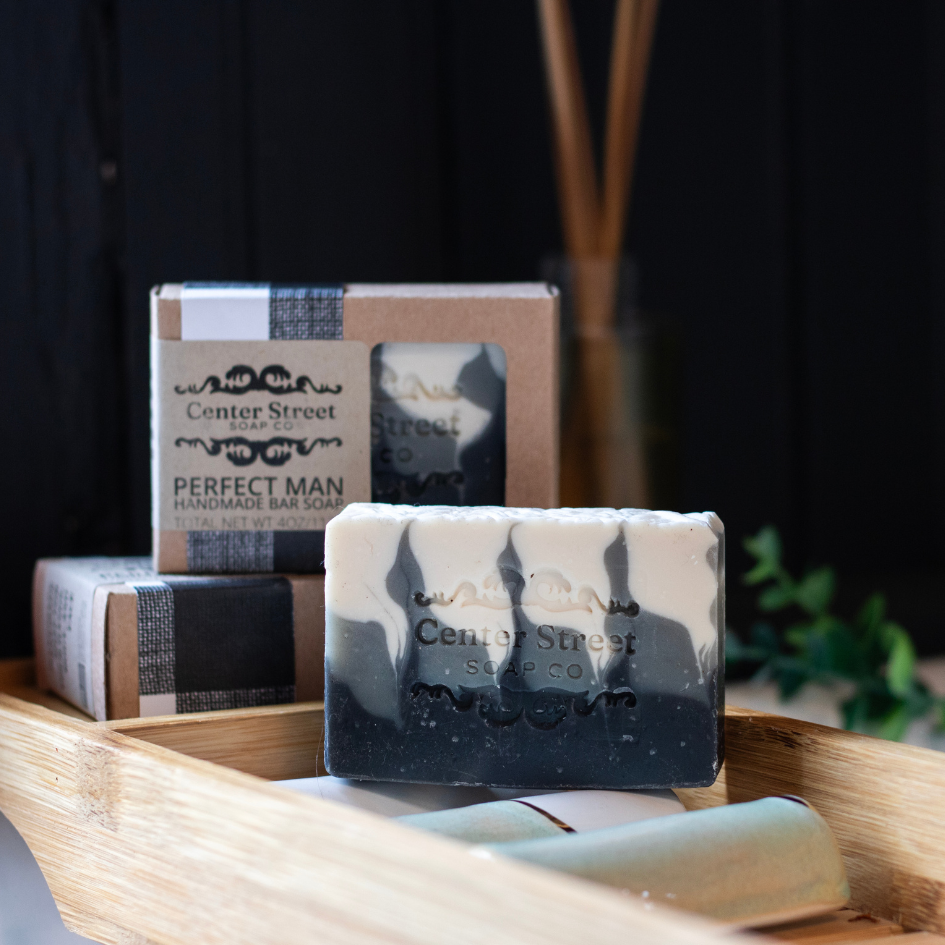Perfect Man Vegan Handmade Soap Bar For Men - 4oz