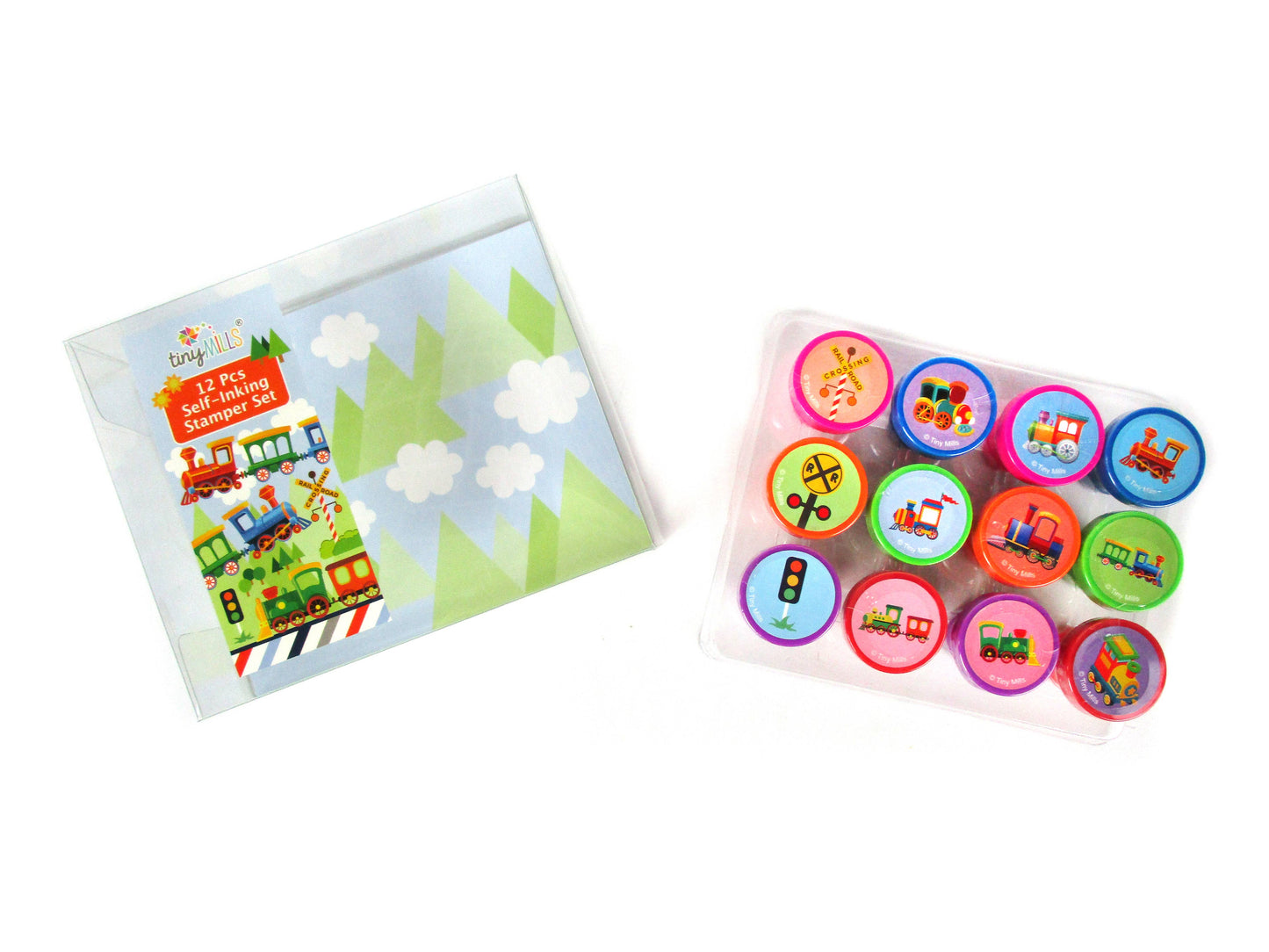Train Stamp Kit for Kids