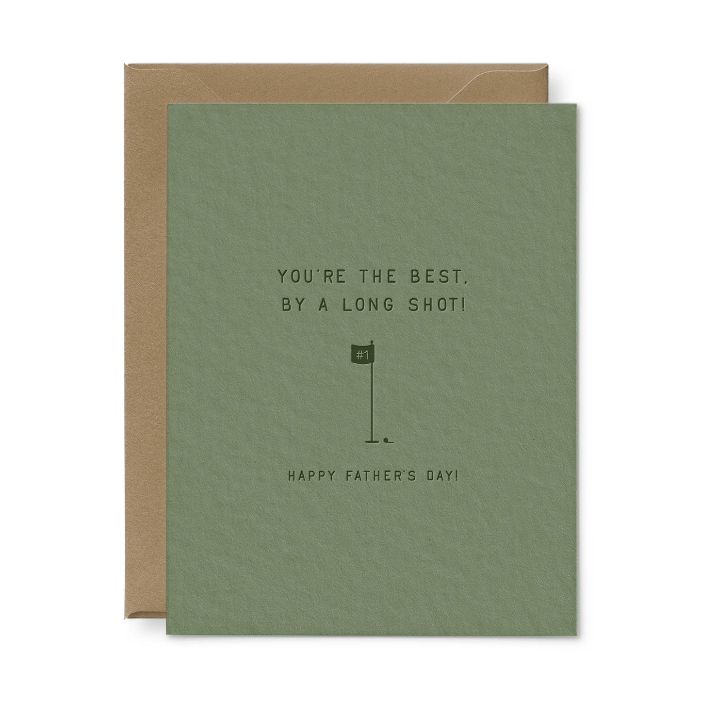 Long Shot Father's Day Greeting Card
