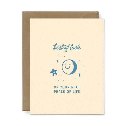 Next Phase of Life Congratulations Greeting Card