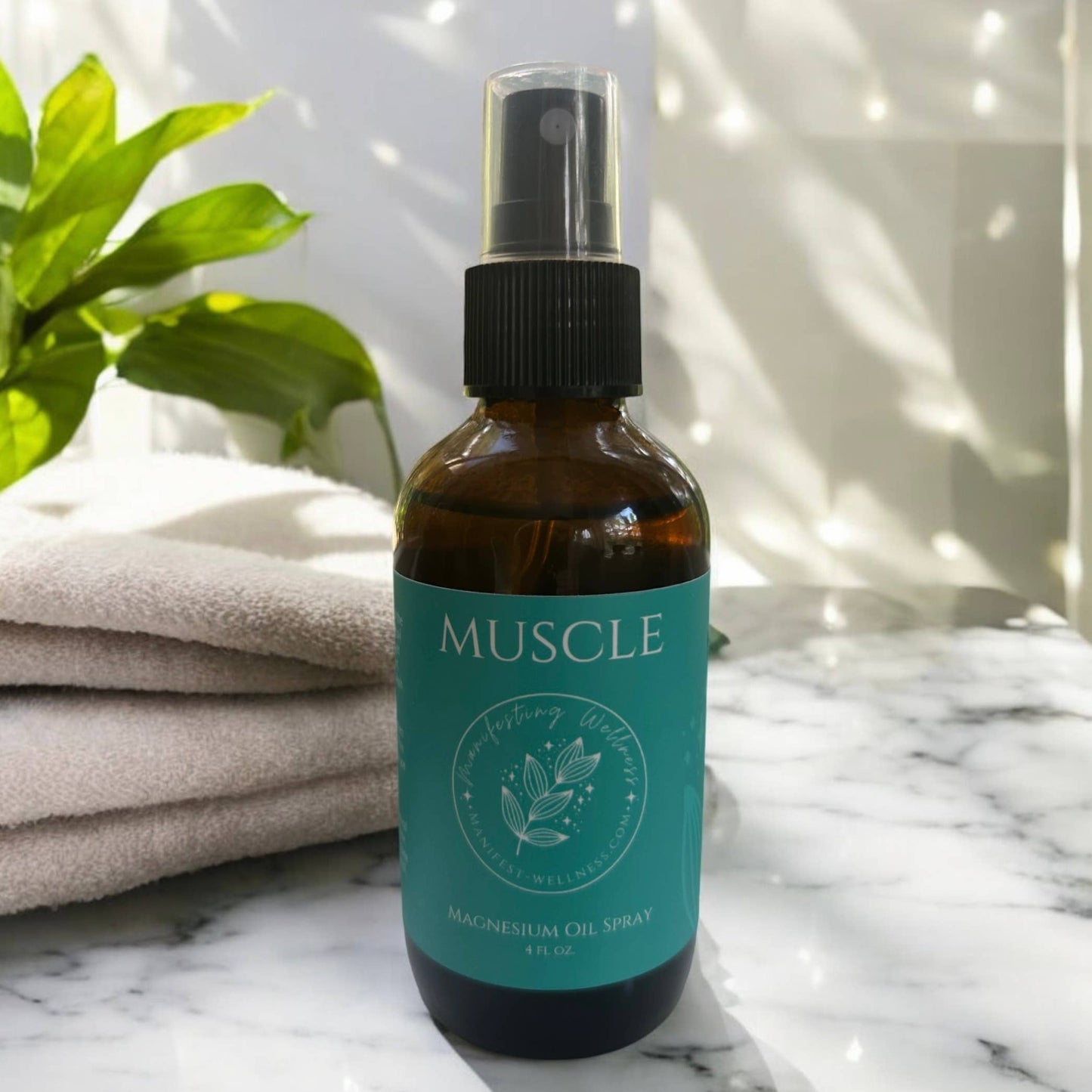 Magnesium Oil Spray Muscle Blend with Soothing Oils