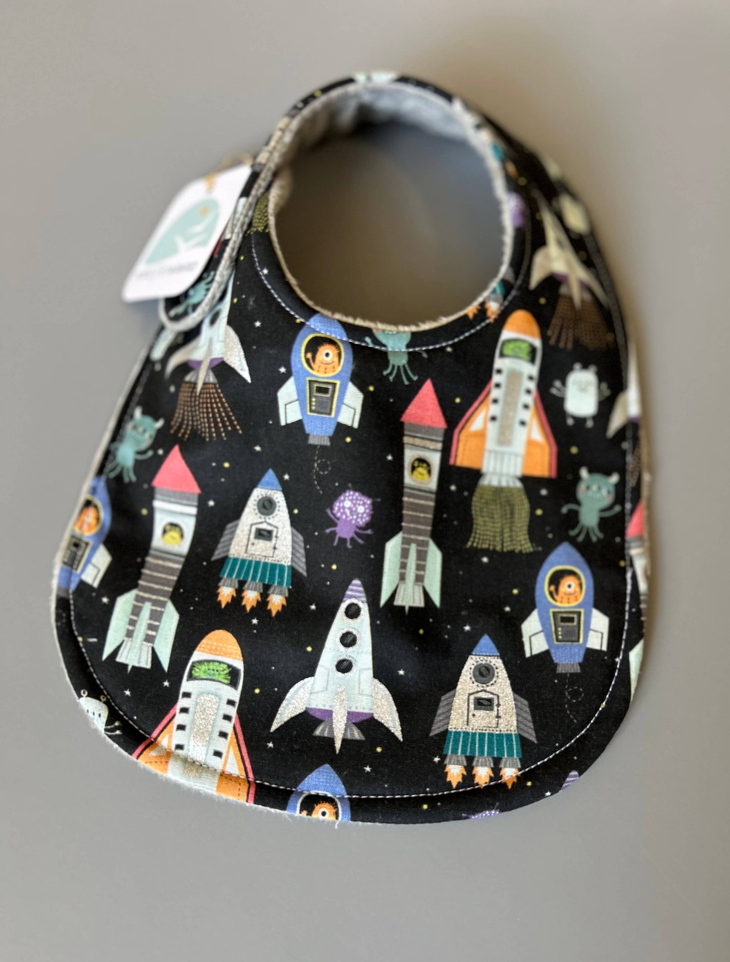 Fly me to the Moon bib