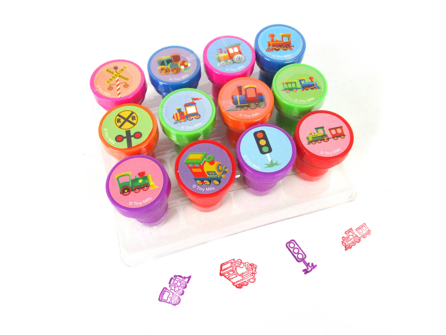 Train Stamp Kit for Kids