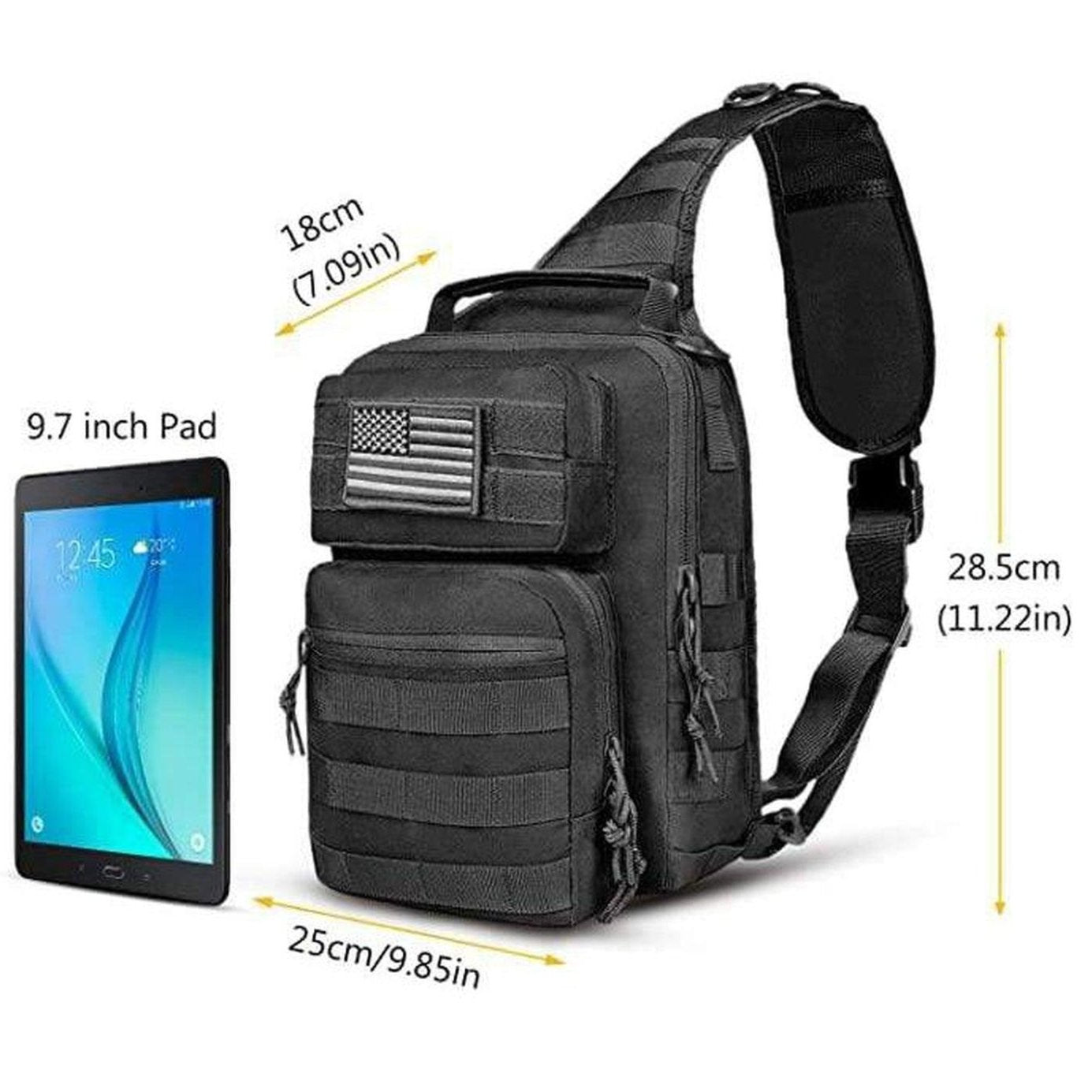 FR Fashion Co. Tactical Sling Bag