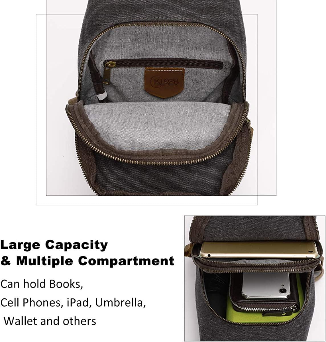 FR Fashion Co. Vintage Canvas Crossbody Sling Bag