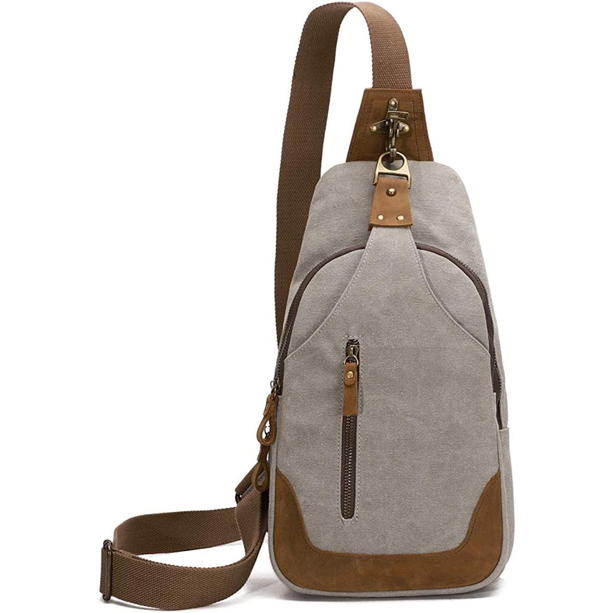 FR Fashion Co. Vintage Canvas Crossbody Sling Bag
