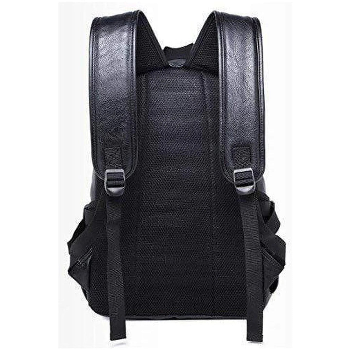 Vegan Leather Laptop Backpack – Scratch-Proof 15.6″ Carry