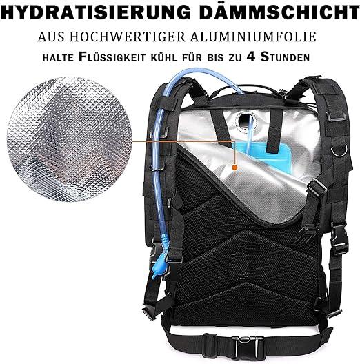 FR Fashion Co. 50L Tactical Backpack