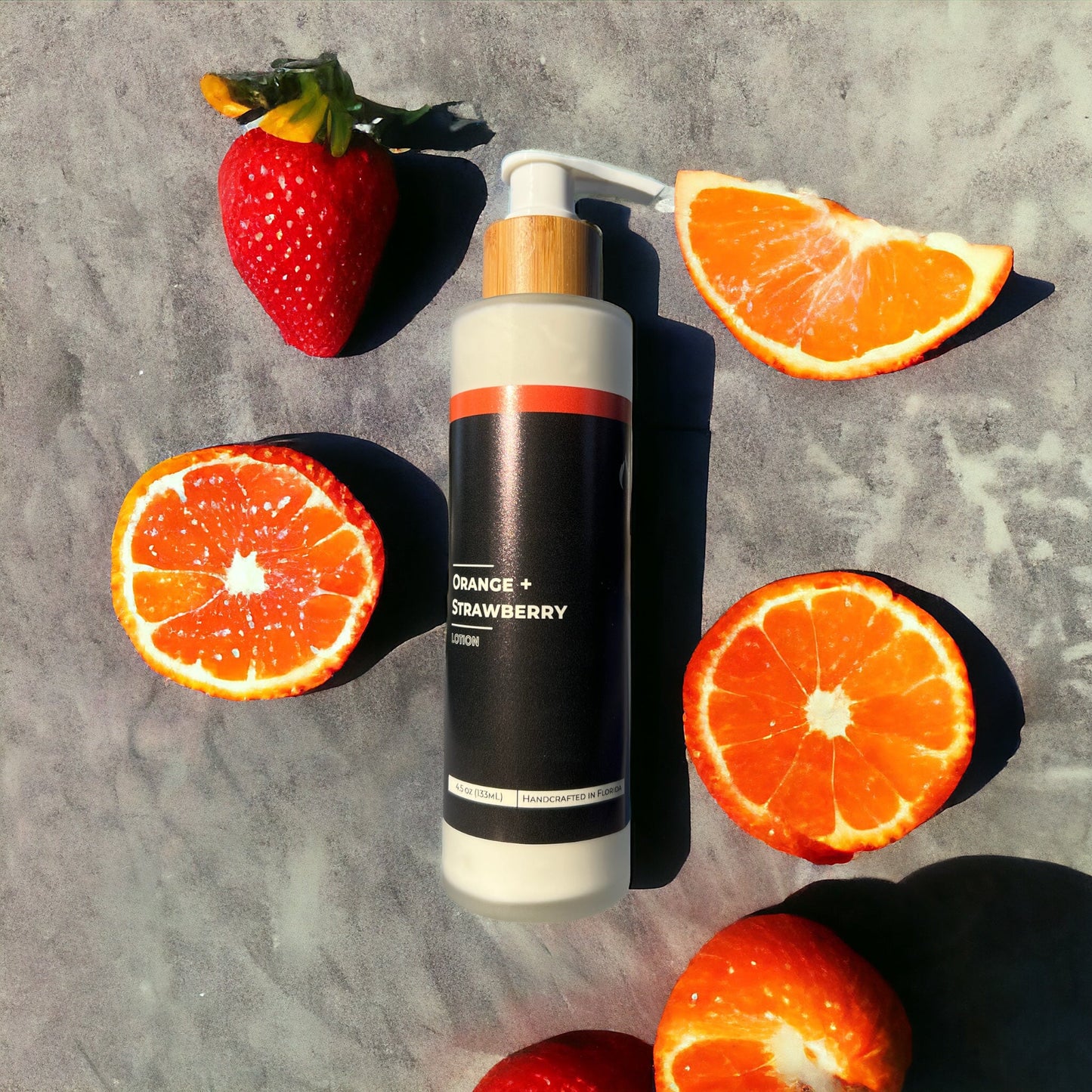 Orange + Strawberry Lotion