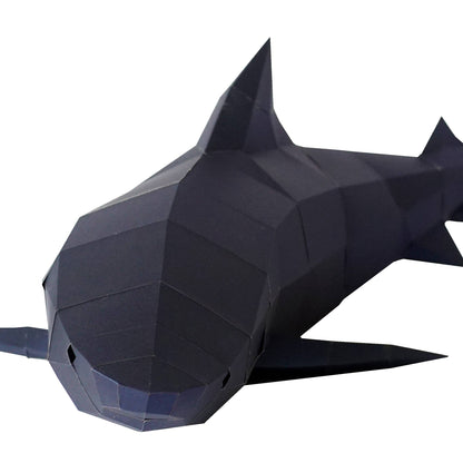Tiger Sharks 3D PaperCraft Wall Art Origami Model
