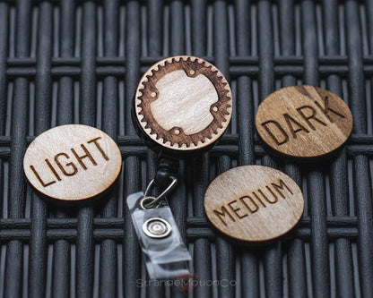 Mountain Bike Chainring Badge Reel | 10
