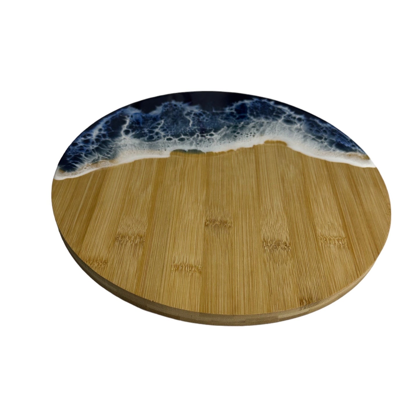 12" Ocean Resin Lazy Susan