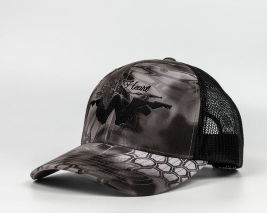 WildHeart "Stealth" hat (Blk/Blk)
