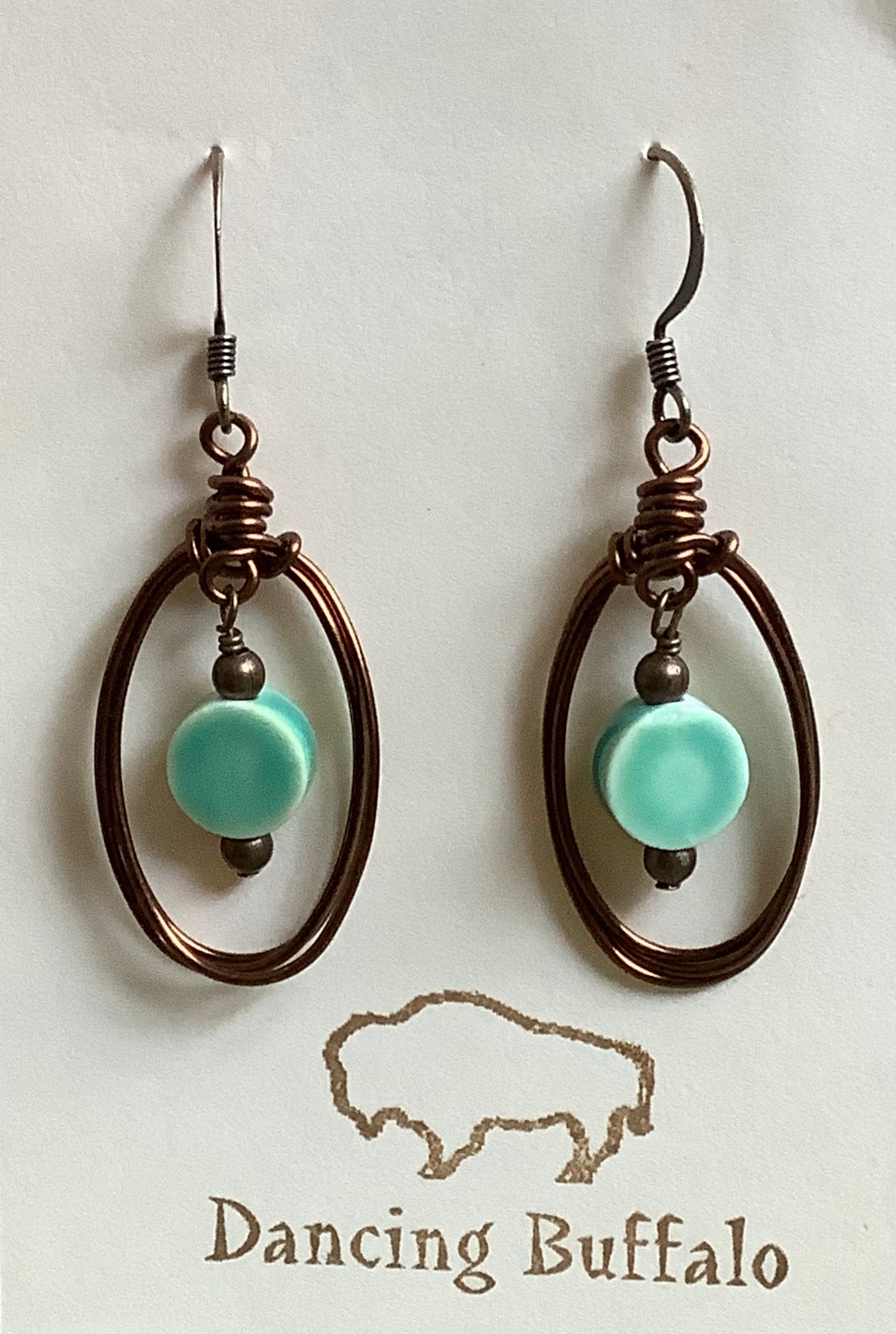 Wire Wrapped Earrings