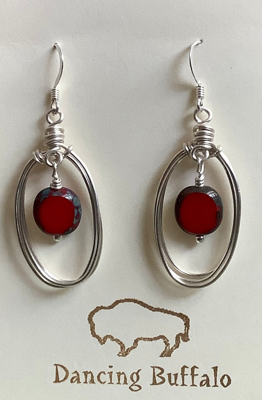 Wire Wrapped Earrings