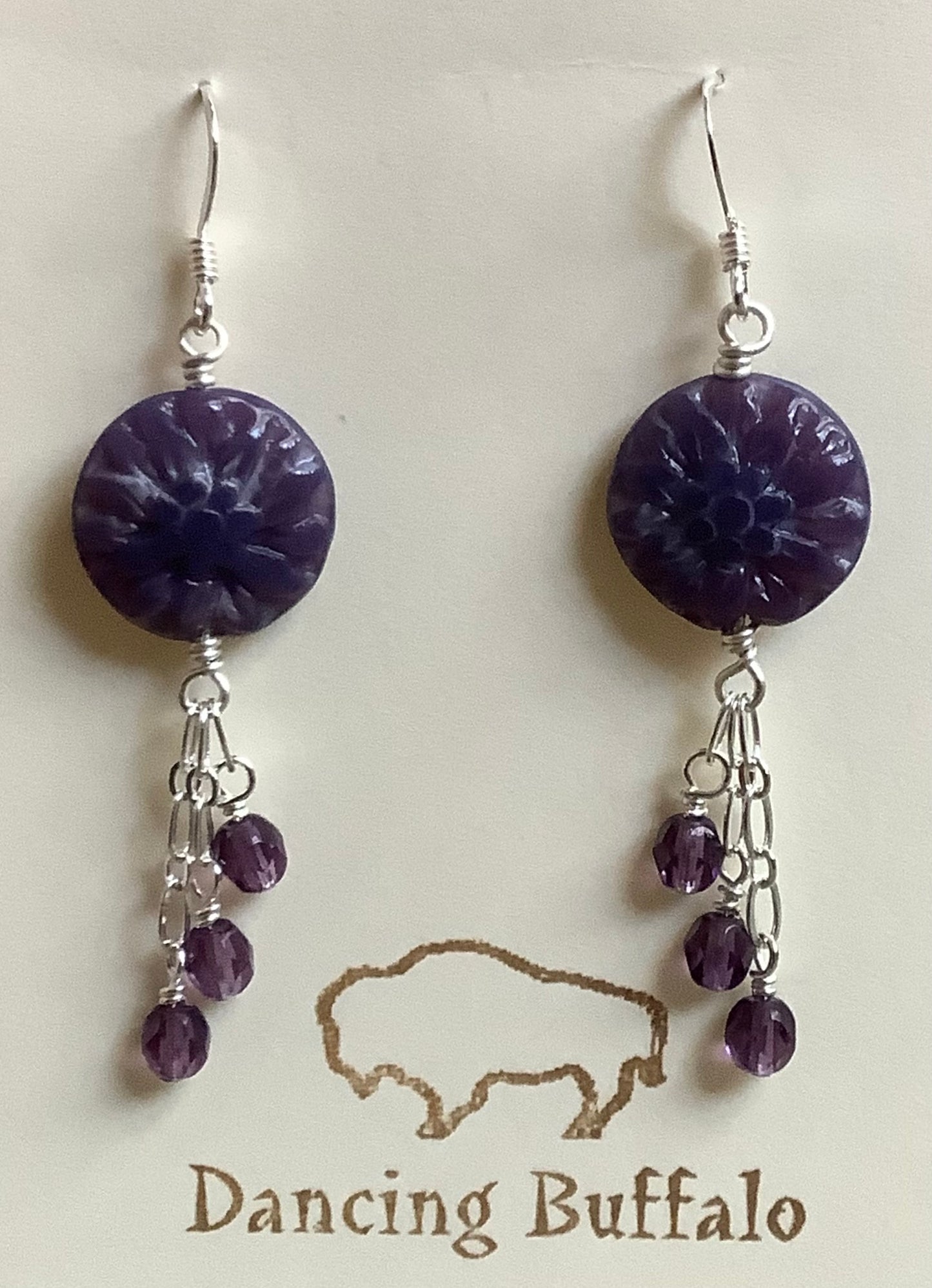 Czech glass Bead Earrings