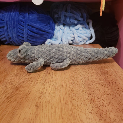 Alligator crochet plush: Handmade - 2