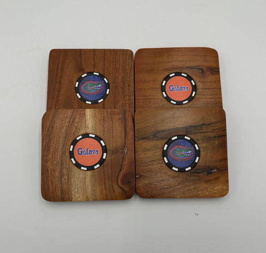 Hard Wod Florida Gator Drink Coasters