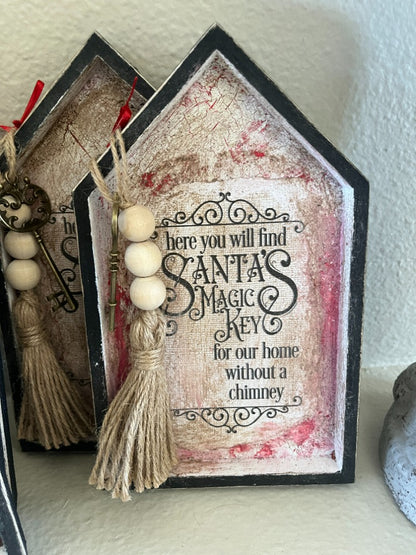 Magic Santa Key House