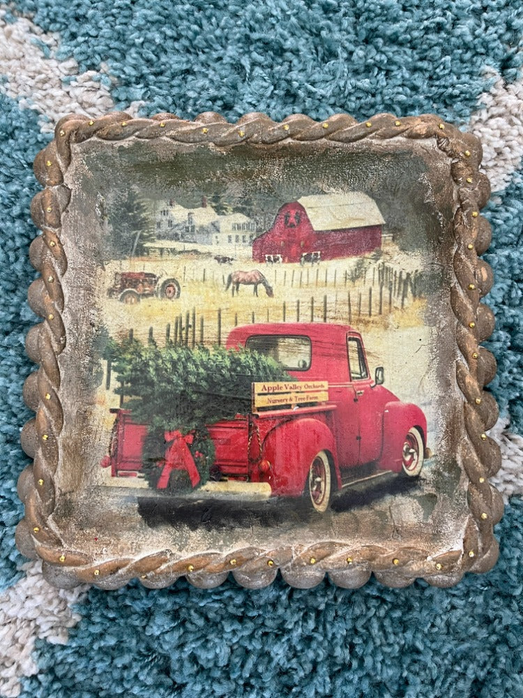 Farm Truck Holiday Dish