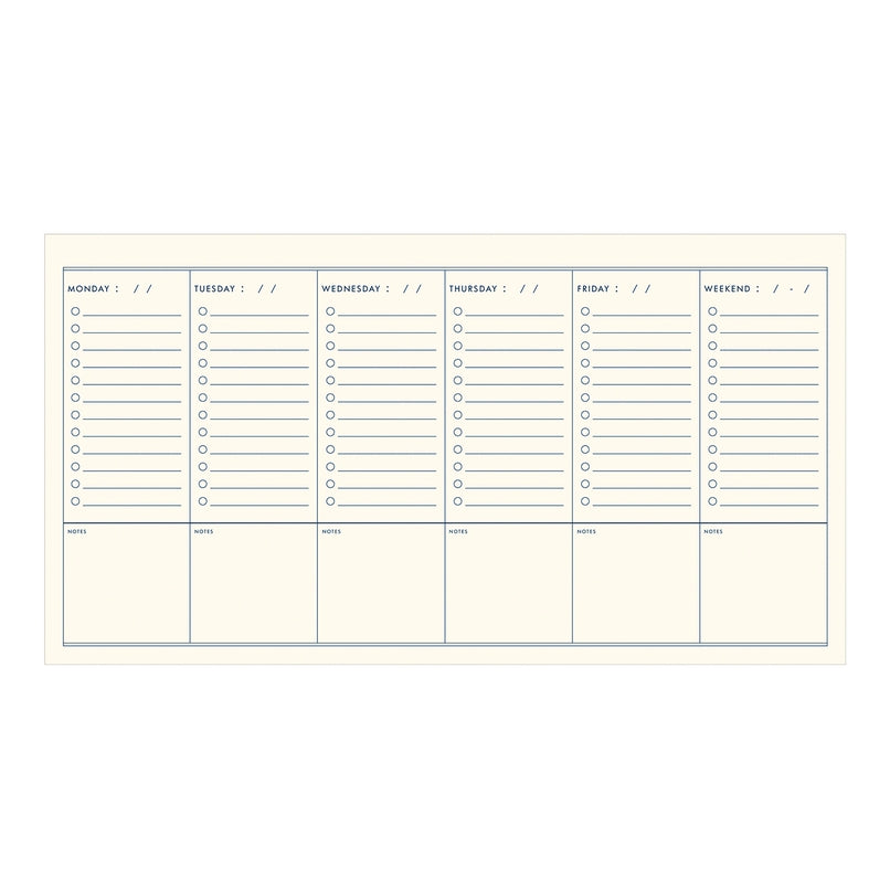 Weekly To Do Checklist Planner