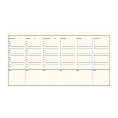 Weekly To Do Checklist Planner