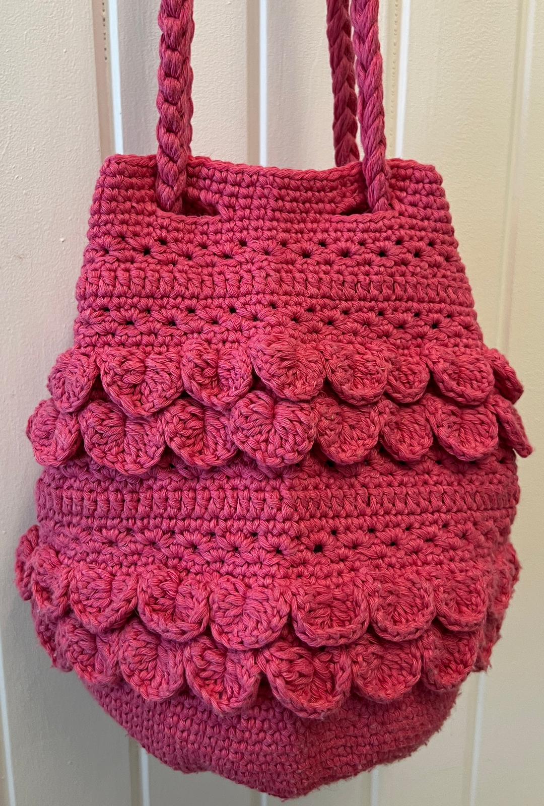 Otavalo, Drawstring Purse, Crochet