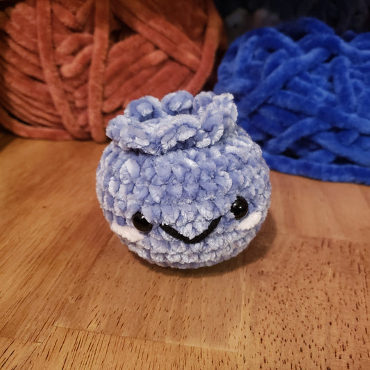 Blueberry Crochet Plush: Handmade