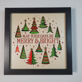 Merry and Bright shadow box