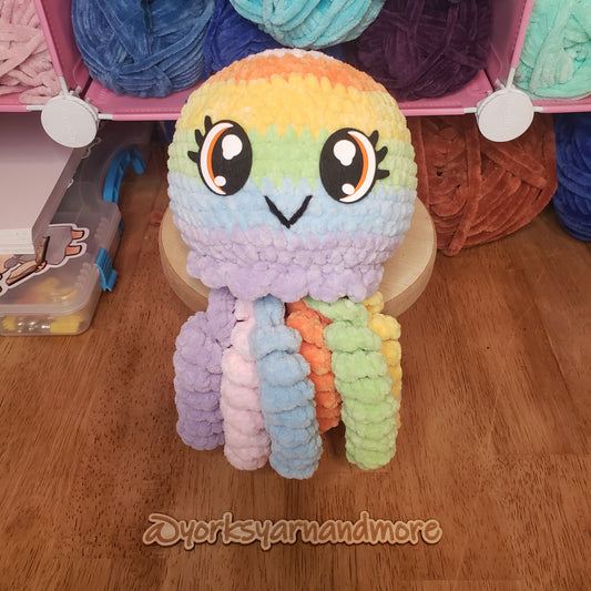 Jellyfish Crochet Plush: Handmade - 1