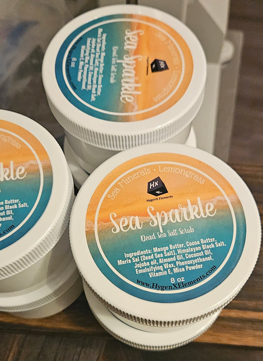 Sea Sparkle -  Dead Sea Salt Scrub