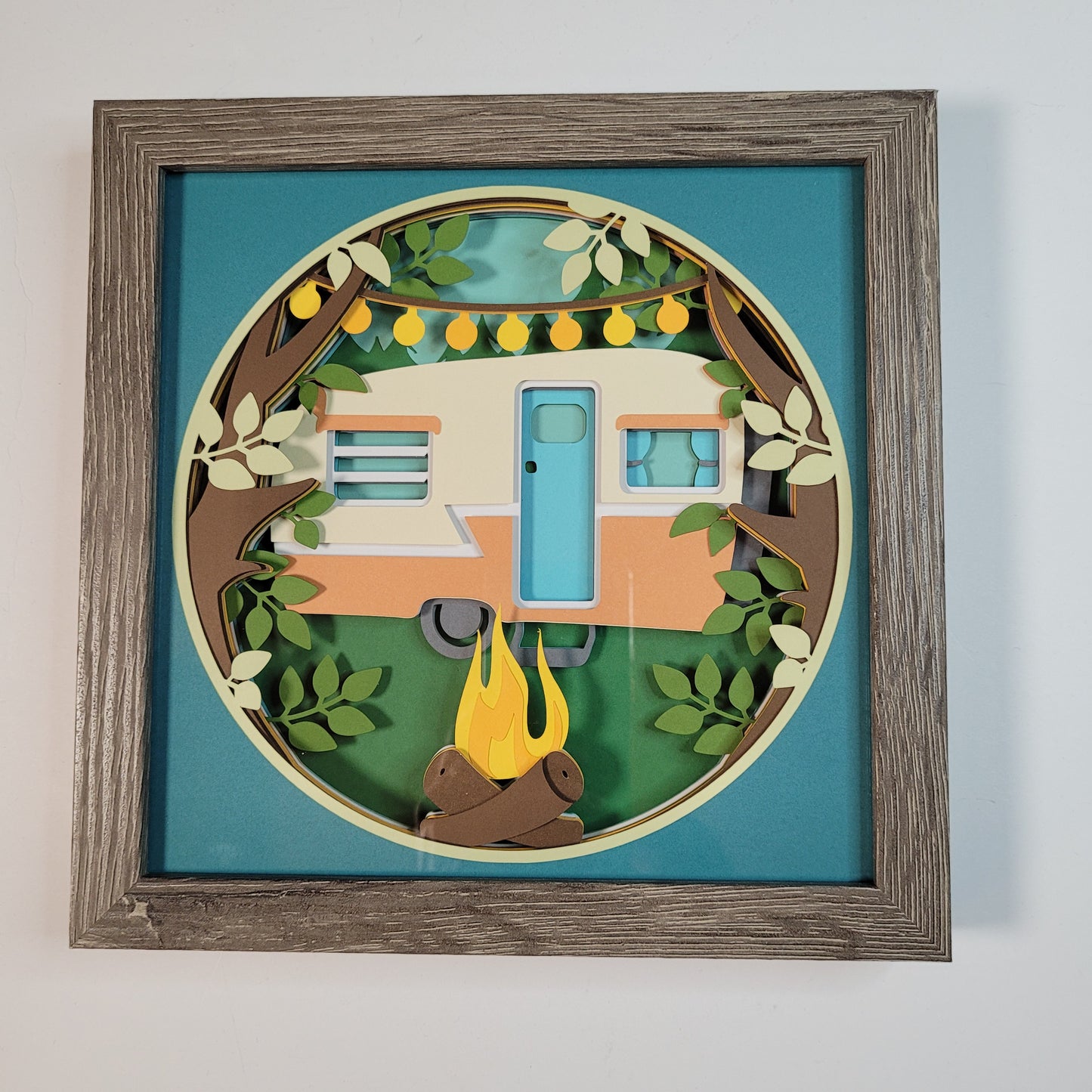 Camper 3D shadow box