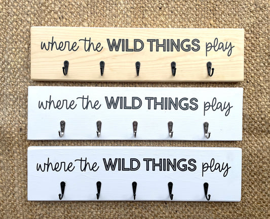 Where The Wild Things Play - Costume/Clothing Organizer