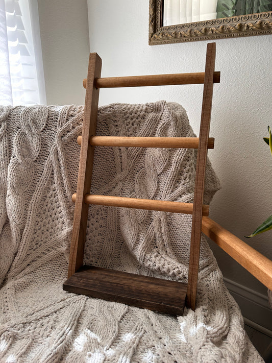 Tea Towel Ladder Shelf