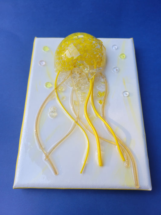 Small glass jellyfish